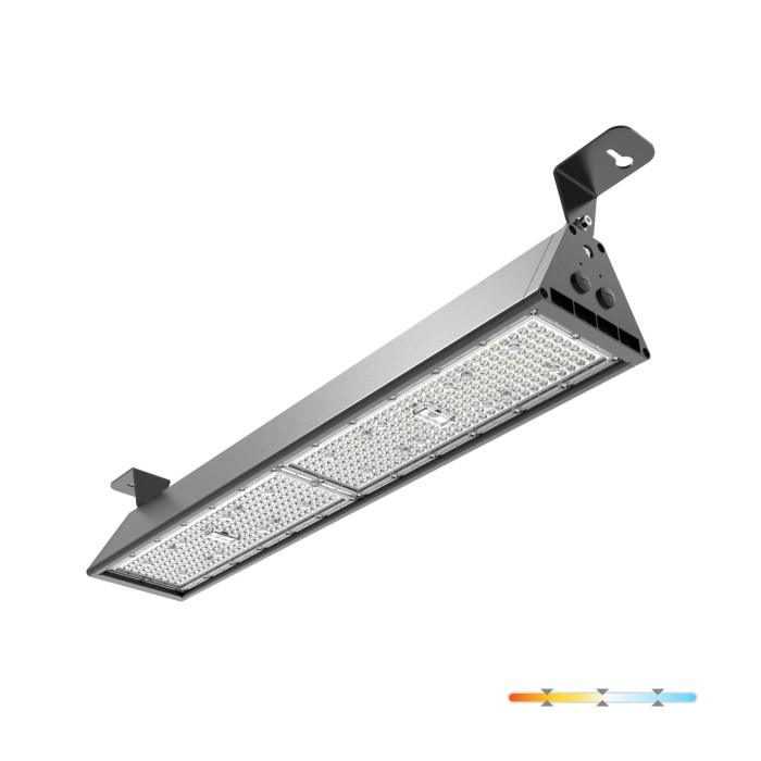 144/192/240W LED linijinis pramoninis šviestuvas NICO, juodas, 3000/4000/6000K, 60x90°, IP65 - Image 2