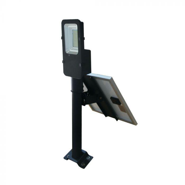 50W gatvės šviestuvas V-TAC su saulės baterija, 6000K, IP65 - Image 3