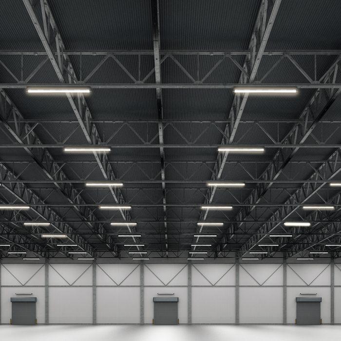36W LED linijinis paviršinis šviestuvas WP TK-SERIES, 120cm, baltas, 4000K, IP65, CREE LED chip - Image 2