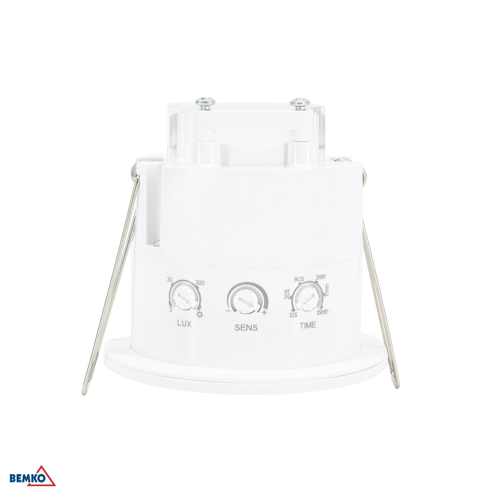 Įleidžiamas būvio daviklis, baltas, IP54, max 1000W, 360°, max 6m - Image 3