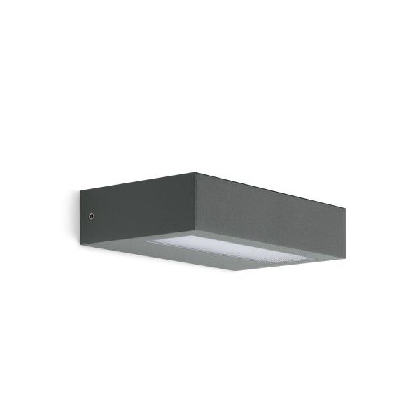 11W LED sieninis šviestuvas TREND FLAT 200, antracito sp., 3000K, IP55 - Image 2