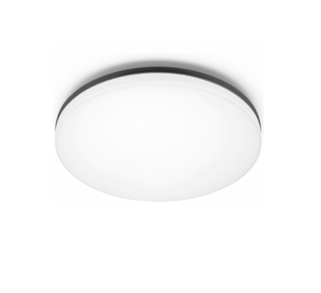 19W LED lubinis fasado šviestuvas, VOLA, juodu korpusu, 3000K, IP65