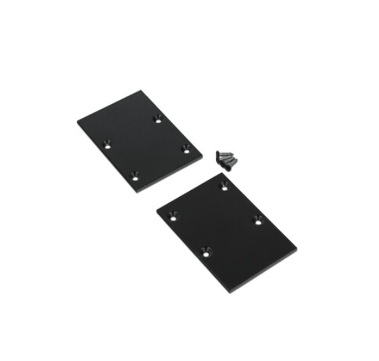 LED juostos profilio PIXEL33-02 užbaigimo elementai, juodos sp., 2vnt.