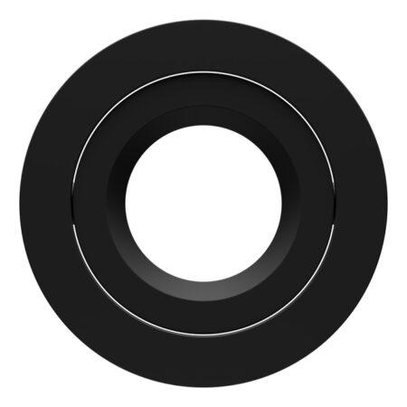 Žiedas, skirtas įleidžiamam šviestuvui COMBO ADJUST, juodas
