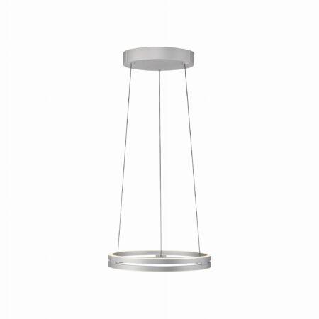 50W LED pakabinamas šviestuvas E-LOOP, aliuminio sp., 2700-5000K, dimeriuojamas, 50cm, reguliuojamo aukščio