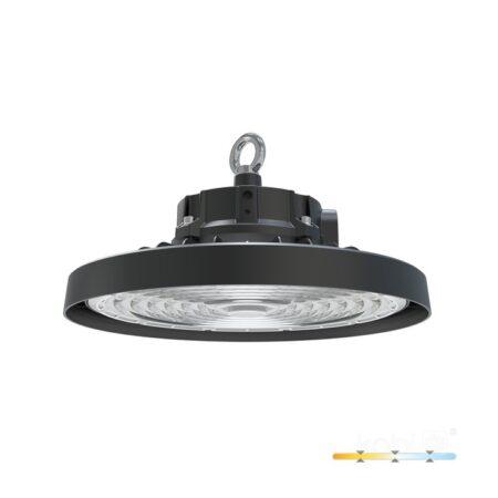 60/80/100W LED UFO šviestuvas RIO PRO, juodas, 4000/5000/6000K