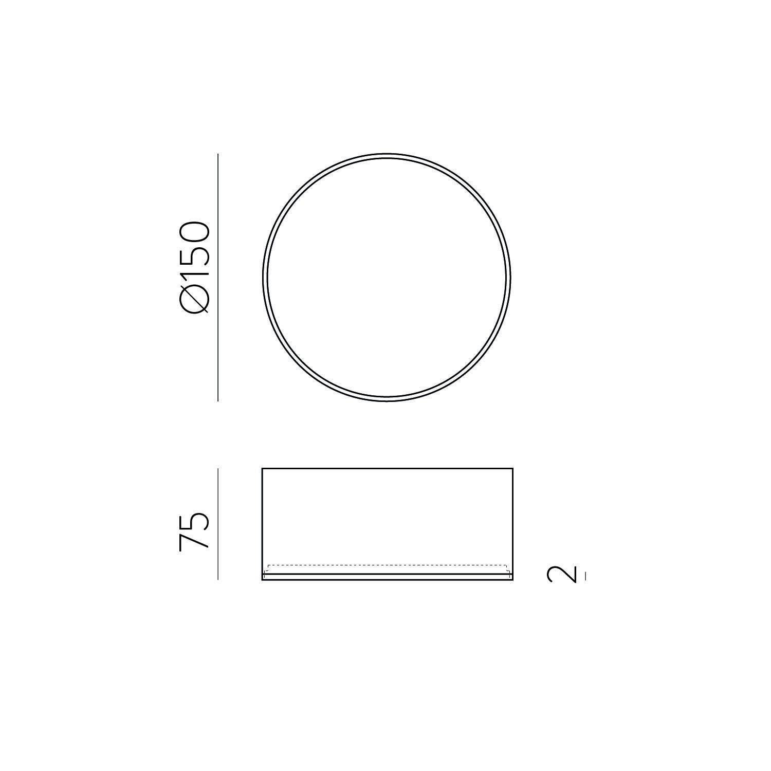 18W LED lubinis šviestuvas ALIS, juodas, 2700/4000K, dimeriuojamas, IP44, P3998170NDT - Image 3