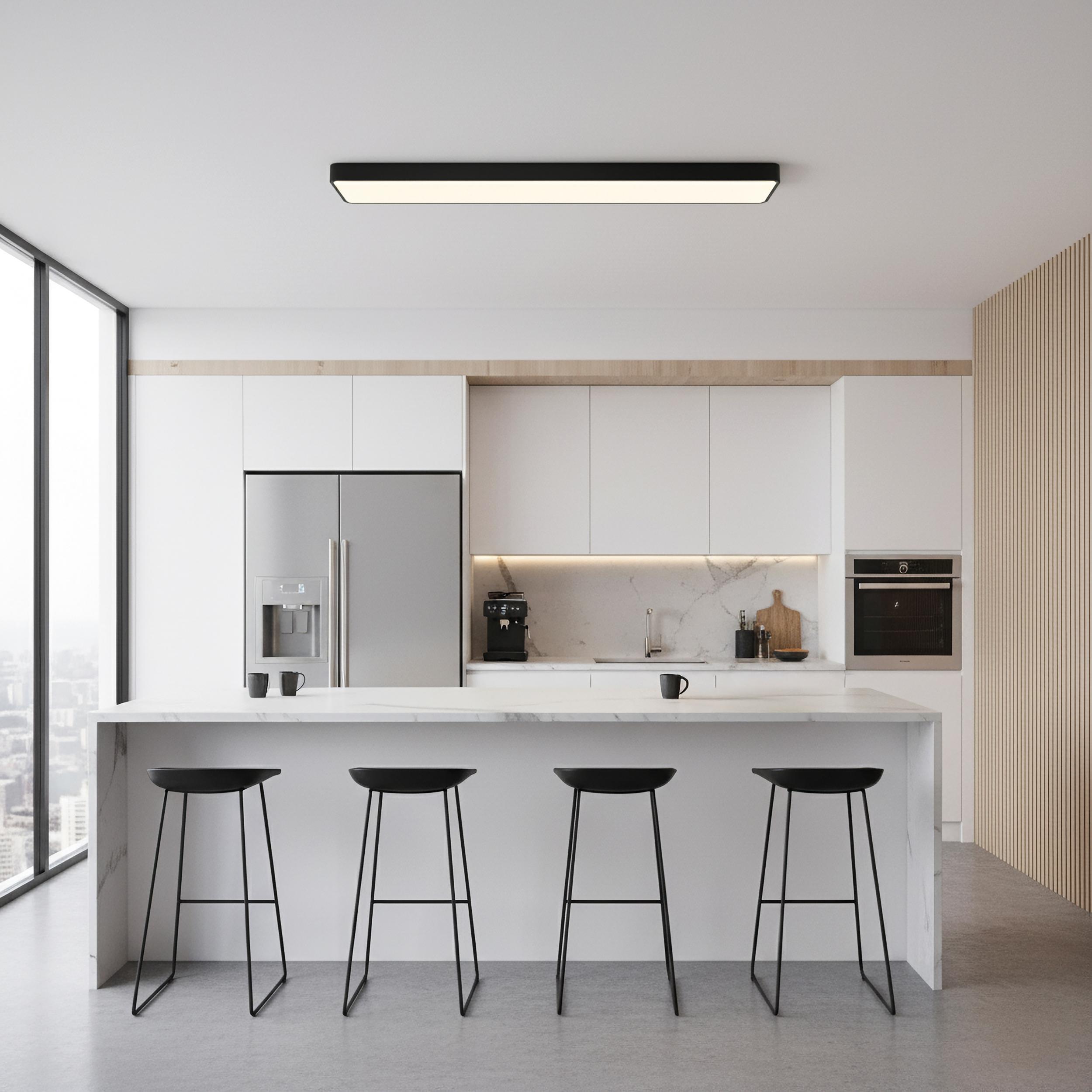 18W LED lubinis šviestuvas TURIN, juodas, 2700/3000/4000K, dimeriuojamas, P3761072NDP - Image 2