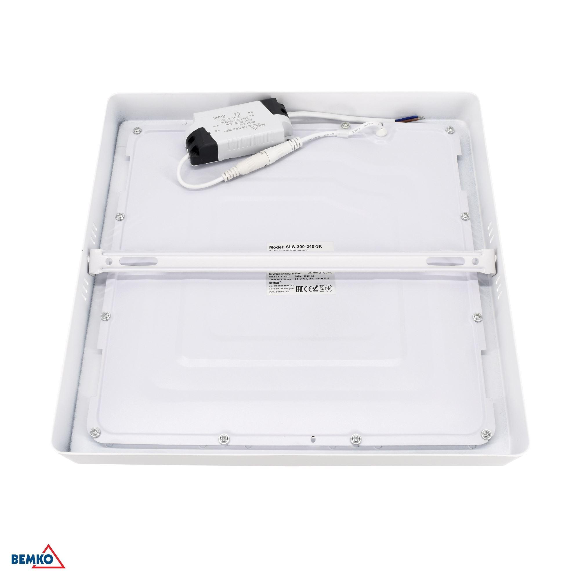 18W LED paviršinė panelė TALAR SLS, balta, 4000K - Image 3