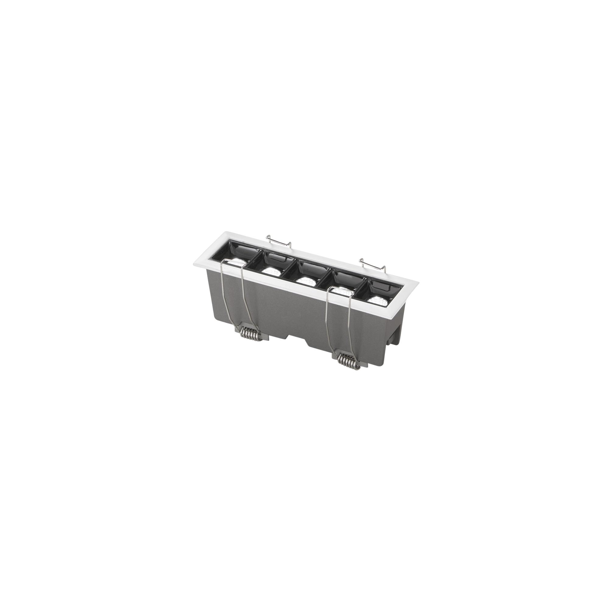 19W LED įleidžiamas šviestuvas SINKRO, baltas, CCT
