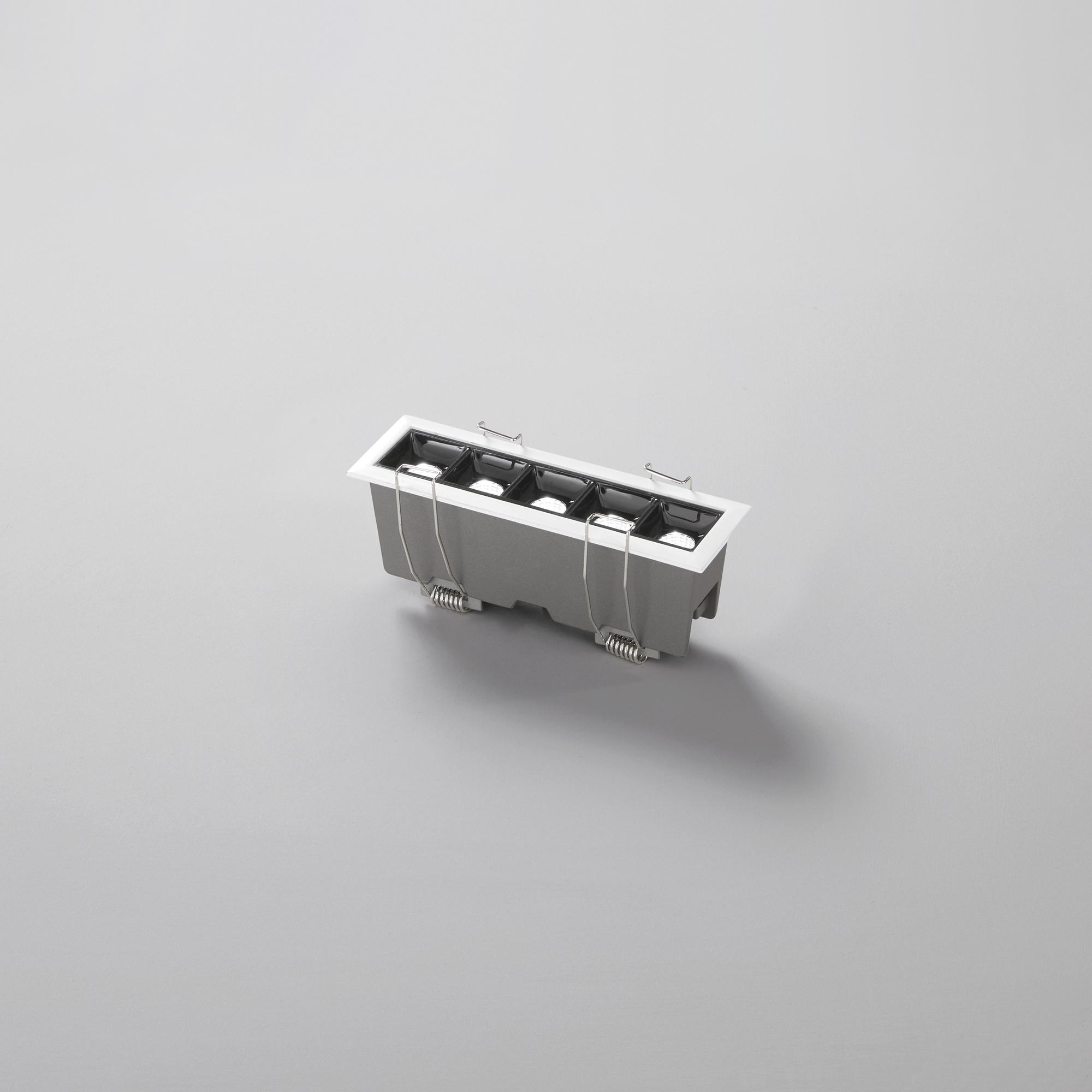 19W LED įleidžiamas šviestuvas SINKRO, baltas, CCT - Image 2