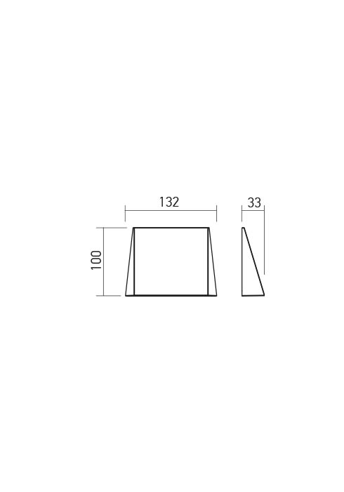 1W LED sieninis šviestuvas STEALTH, matinės baltos sp., 3000/4000K, 01-3218 - Image 3