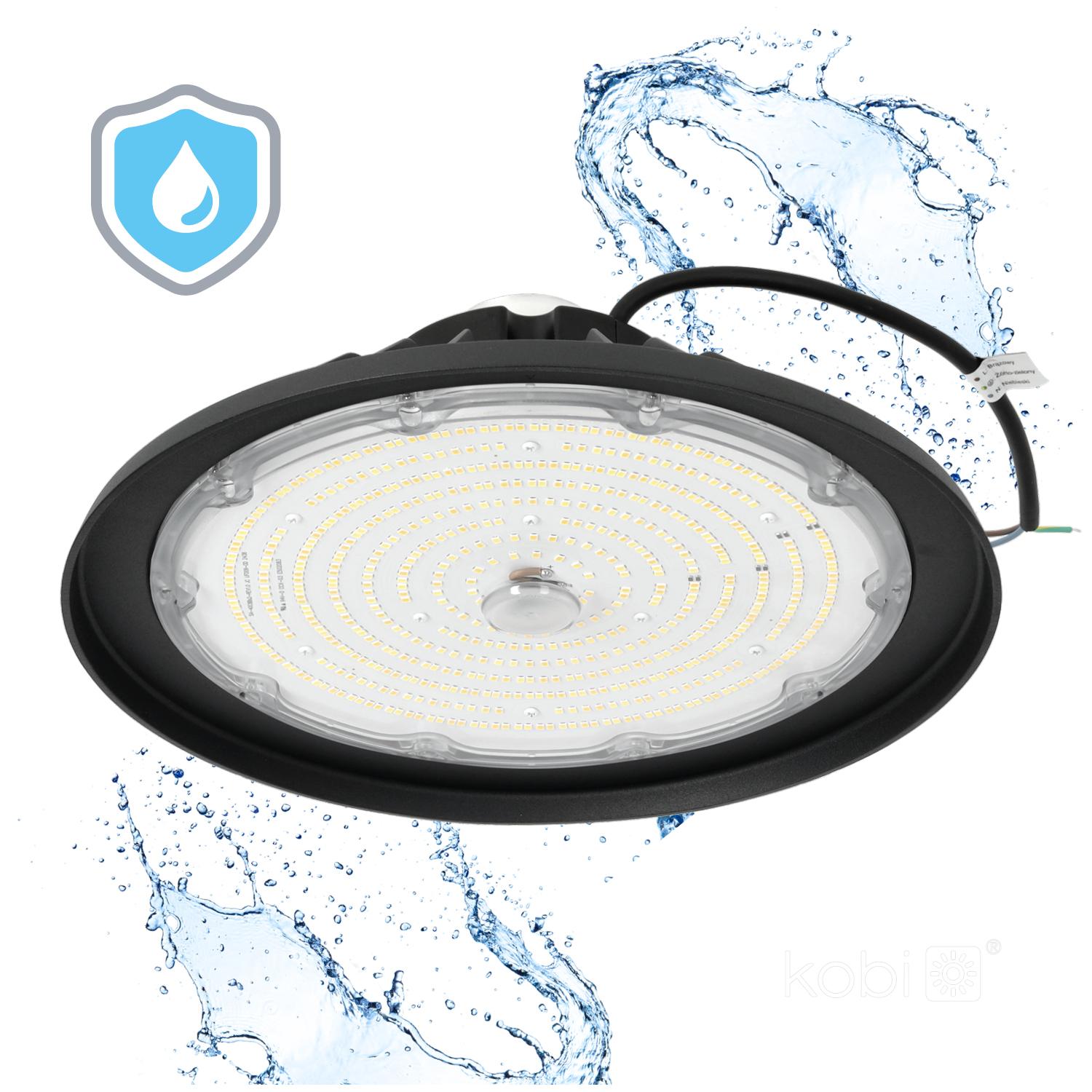 200W LED UFO šviestuvas RIO, juodas, 4000/5000K, IP66 - Image 3