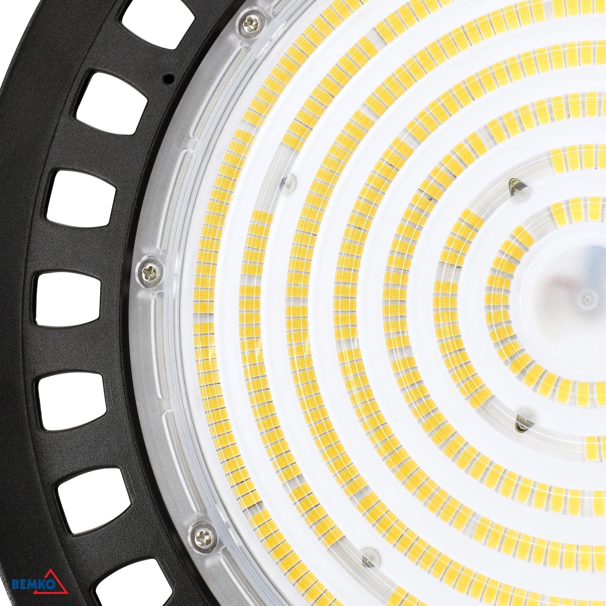 200W LED UFO šviestuvas ULTRAS, juodai pilkos sp., 4000K, IP65 - Image 2