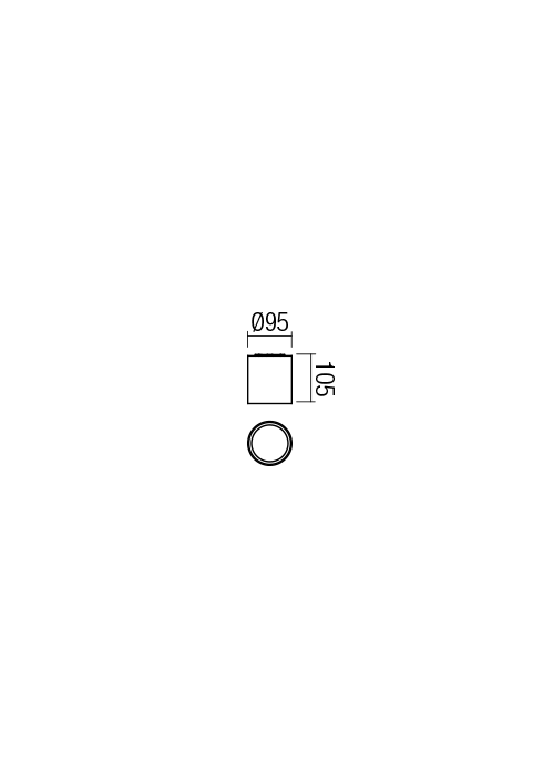20W LED paviršinis lauko šviestuvas XIA, baltas, 3000K, IP54, 9580 - Image 3