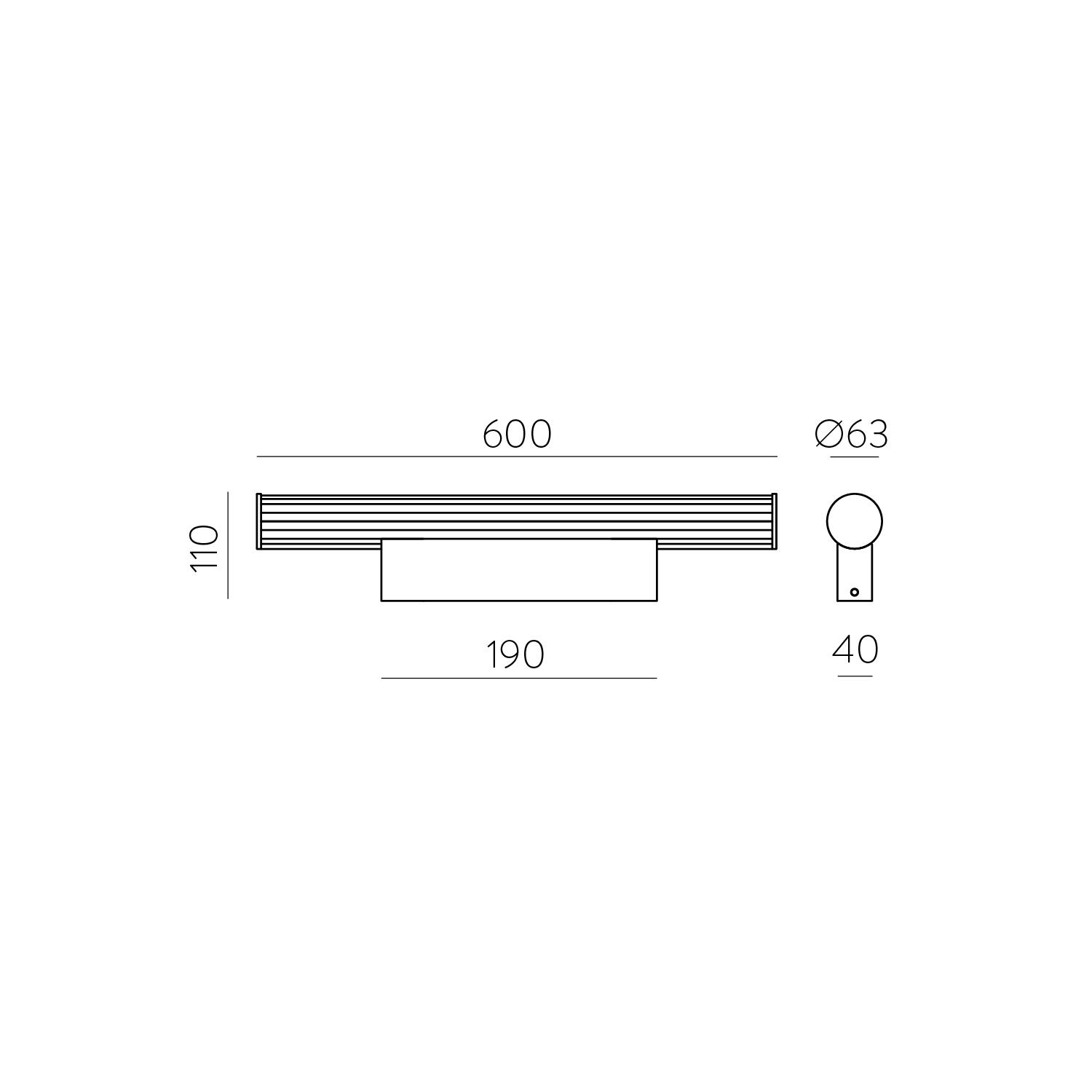 20W LED sieninis veidrodžio šviestuvas SARA, chromo/baltos sp., 2700/3000/4000K, dimeriuojamas, IP44, A3991071CDP - Image 3