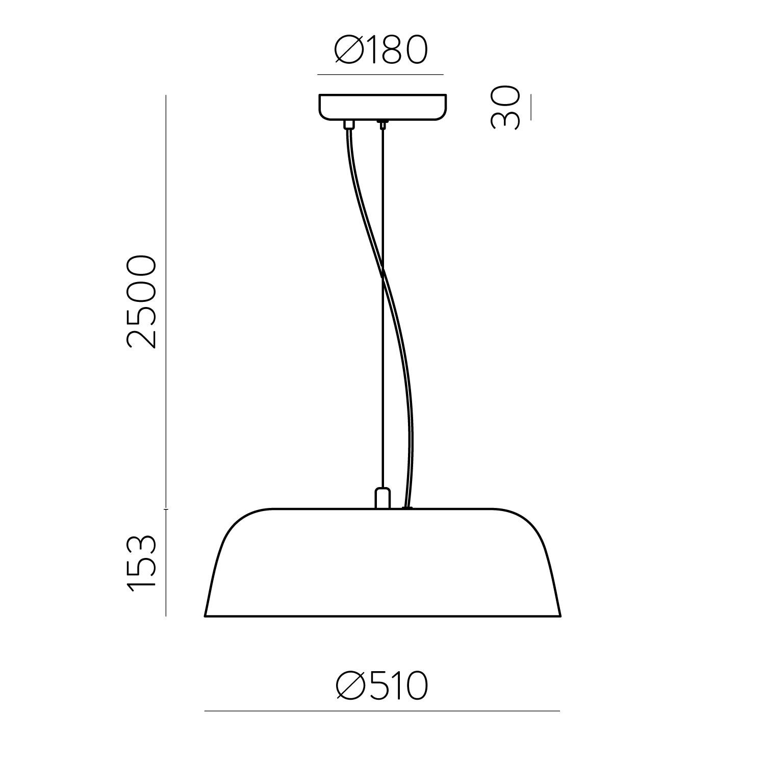 22W LED pakabinamas šviestuvas OSLO, baltas, 2700/3000/4000K, dimeriuojamas, C3999070BDT - Image 3