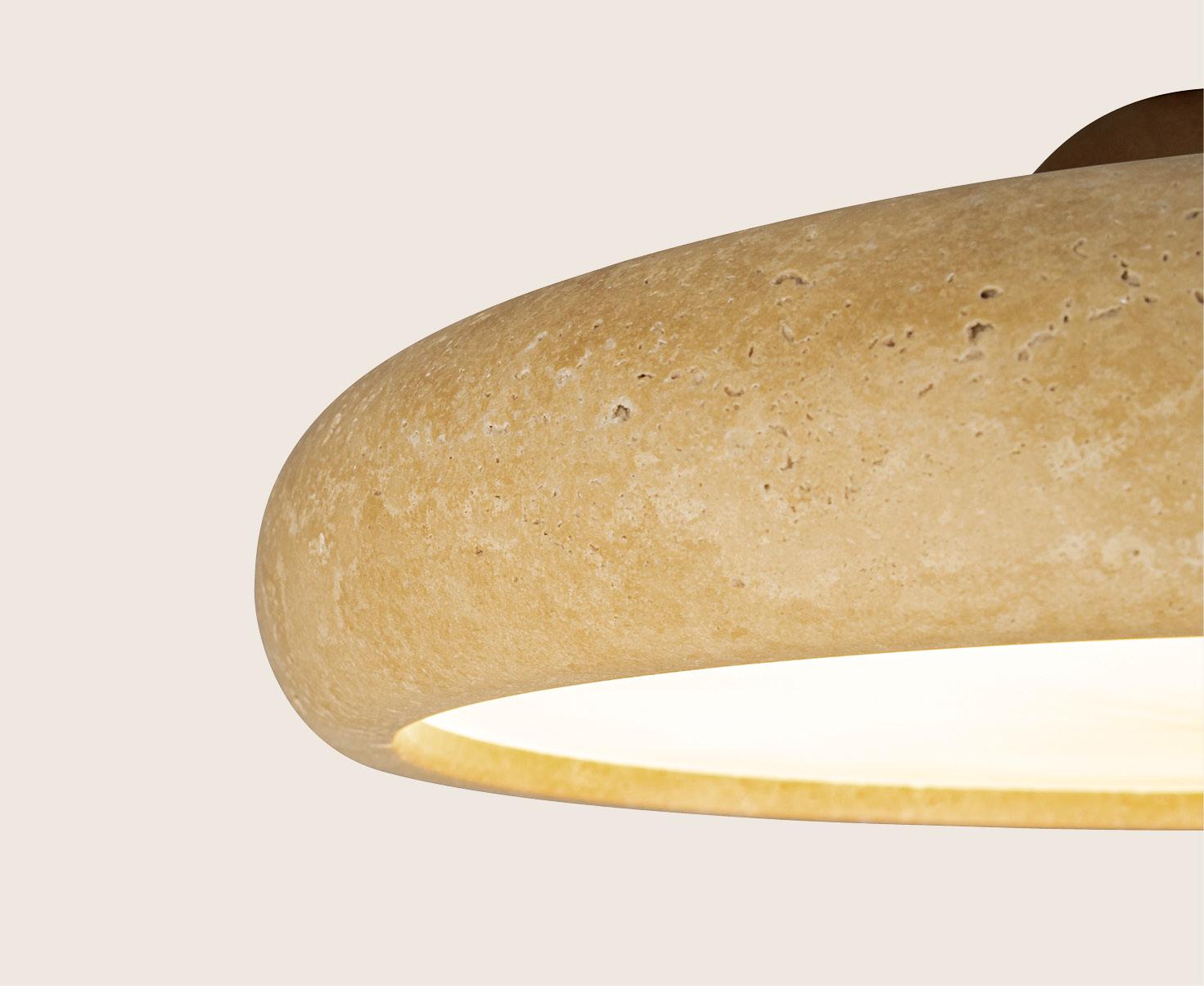22W LED pakabinamas šviestuvas, smėlio/rudos sp., 3000K, 25419 - Image 3