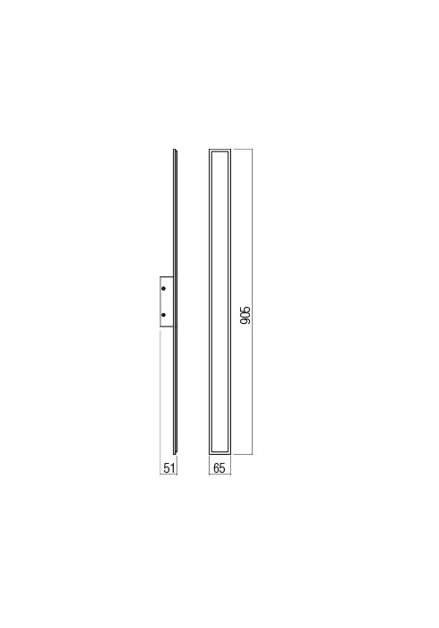 23W LED sieninis šviestuvas WAPI, baltas, 3000K, 01-2768 - Image 3