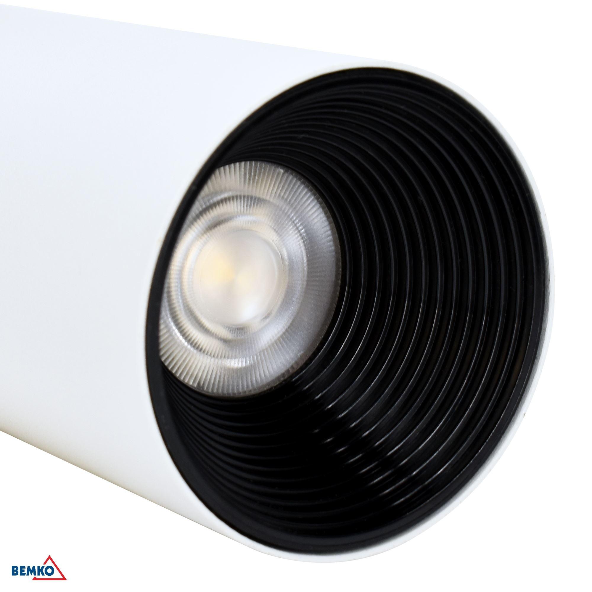 24W LED akcentinis šviestuvas į 1 fazės bėgelį VERKO, baltas, 4000K - Image 3