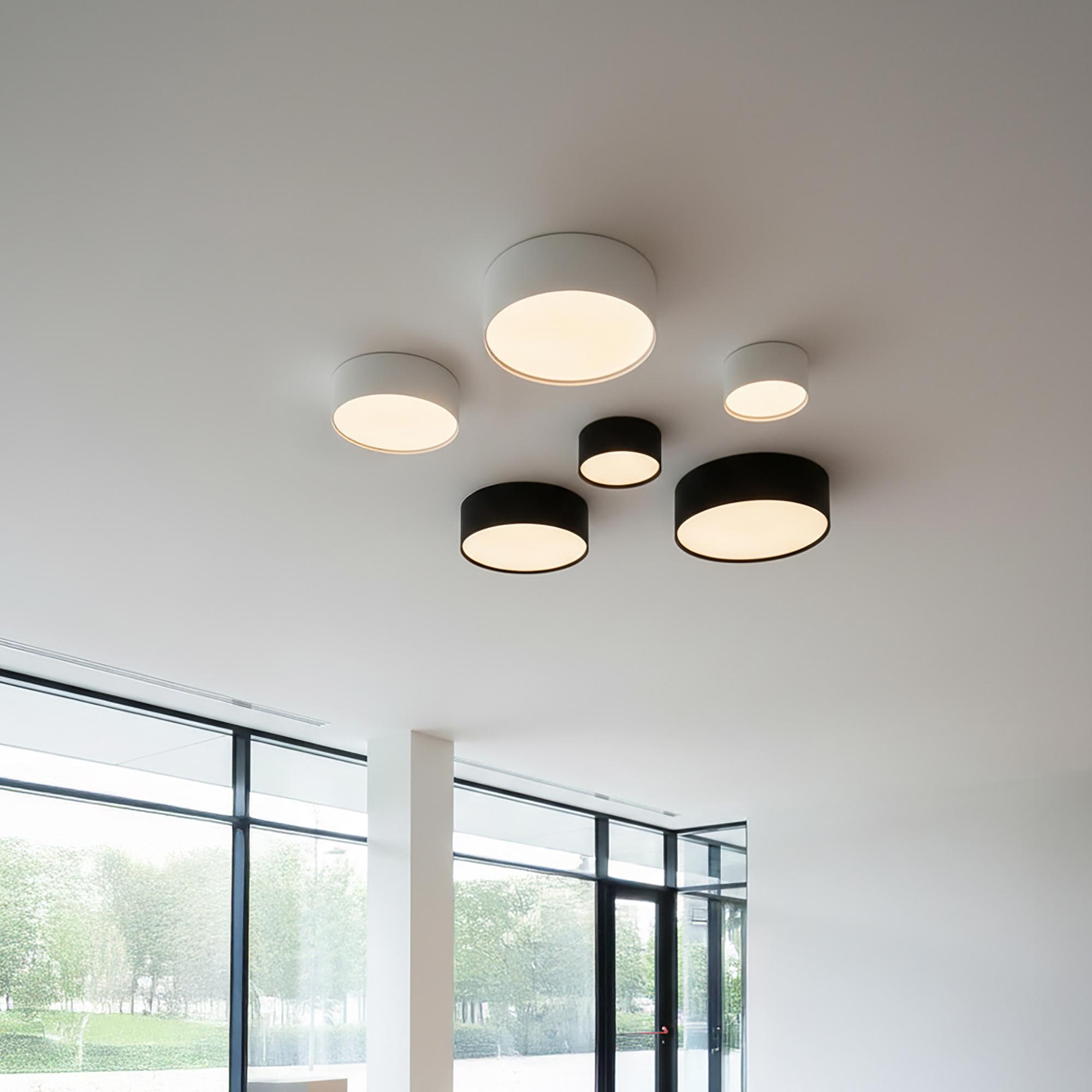 25W LED lubinis šviestuvas ALIS, juodas, 2700/4000K, dimeriuojamas, IP44, P3998270NDT - Image 2