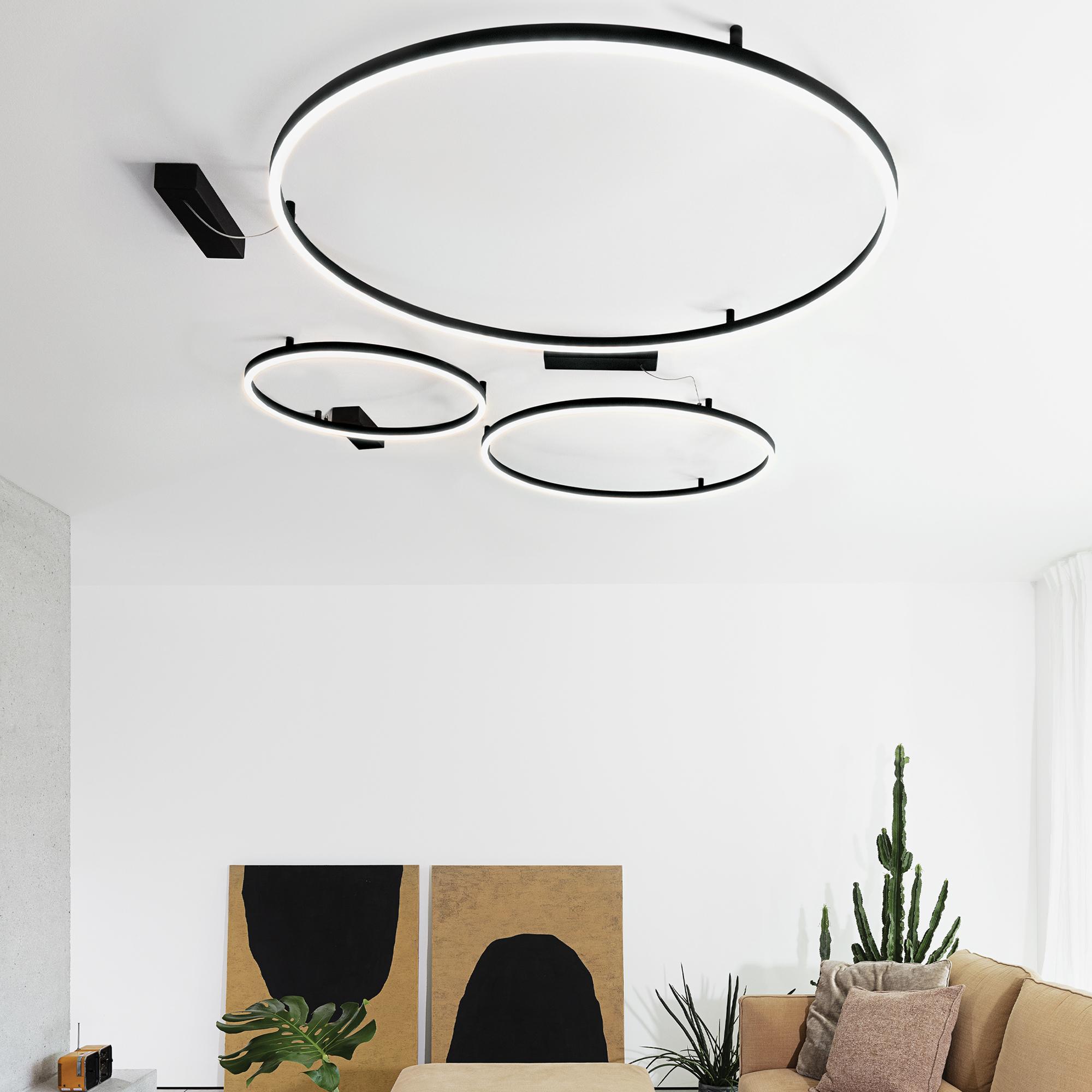 29W LED lubinis šviestuvas ORACLE SLIM, žalvario sp., 3000K, 370217 - Image 2