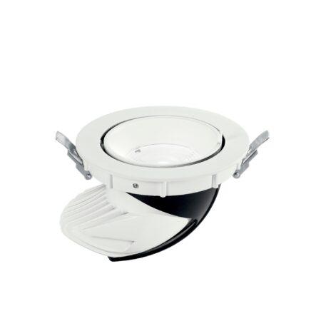 30W LED įleidžiamas šviestuvas DELTA, baltas, 3100K