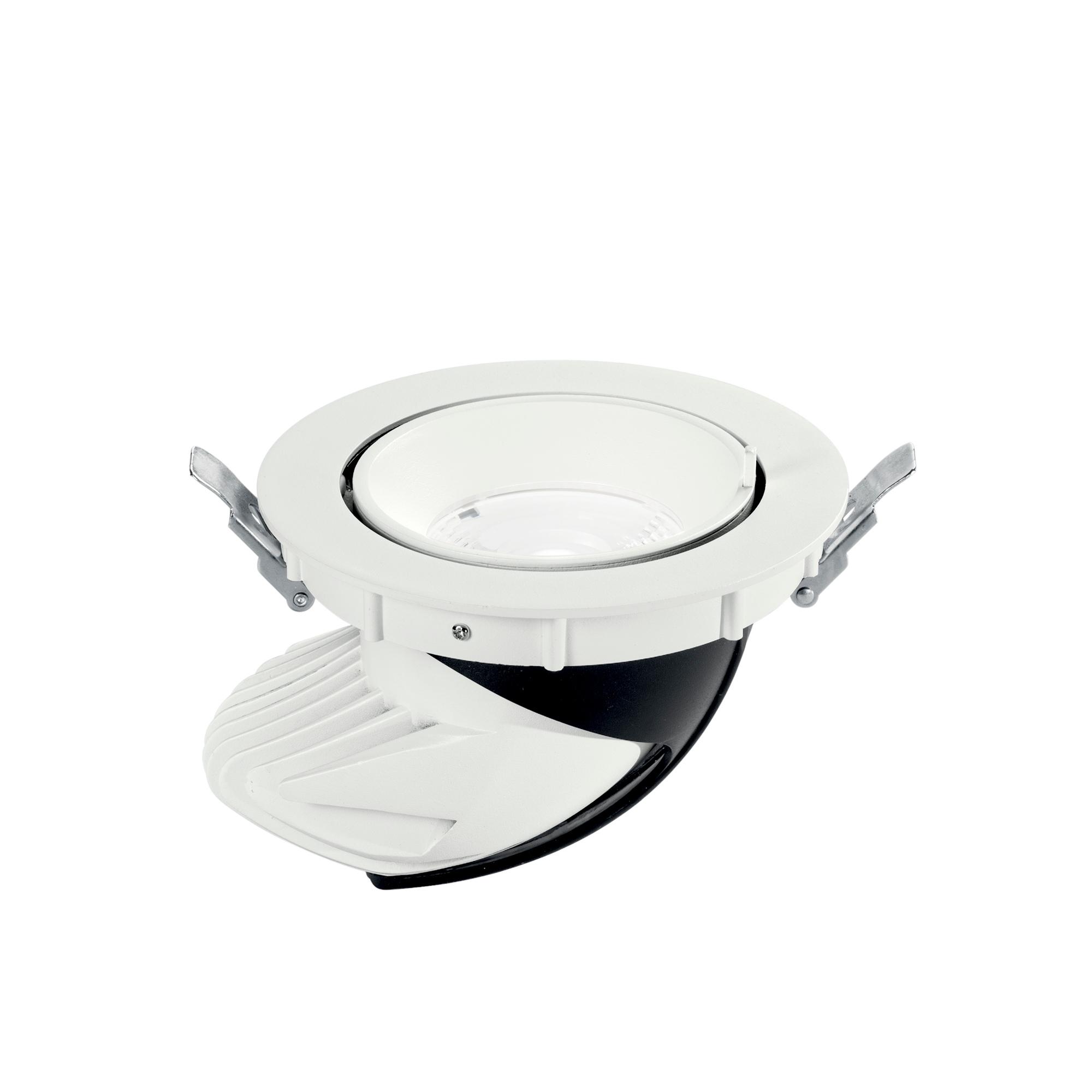 30W LED įleidžiamas šviestuvas DELTA, baltas, 3100K