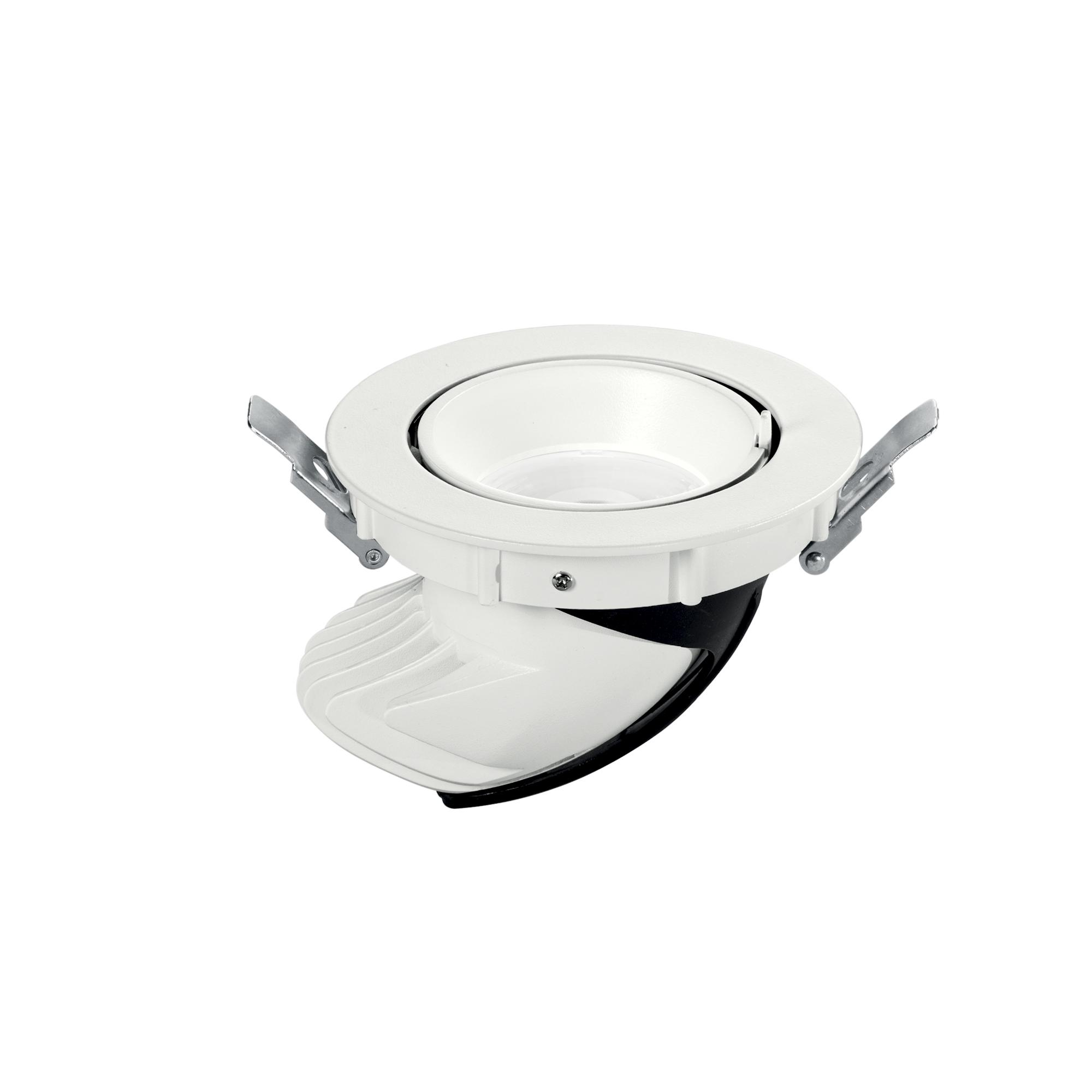 30W LED įleidžiamas šviestuvas DELTA, baltas, 4000K