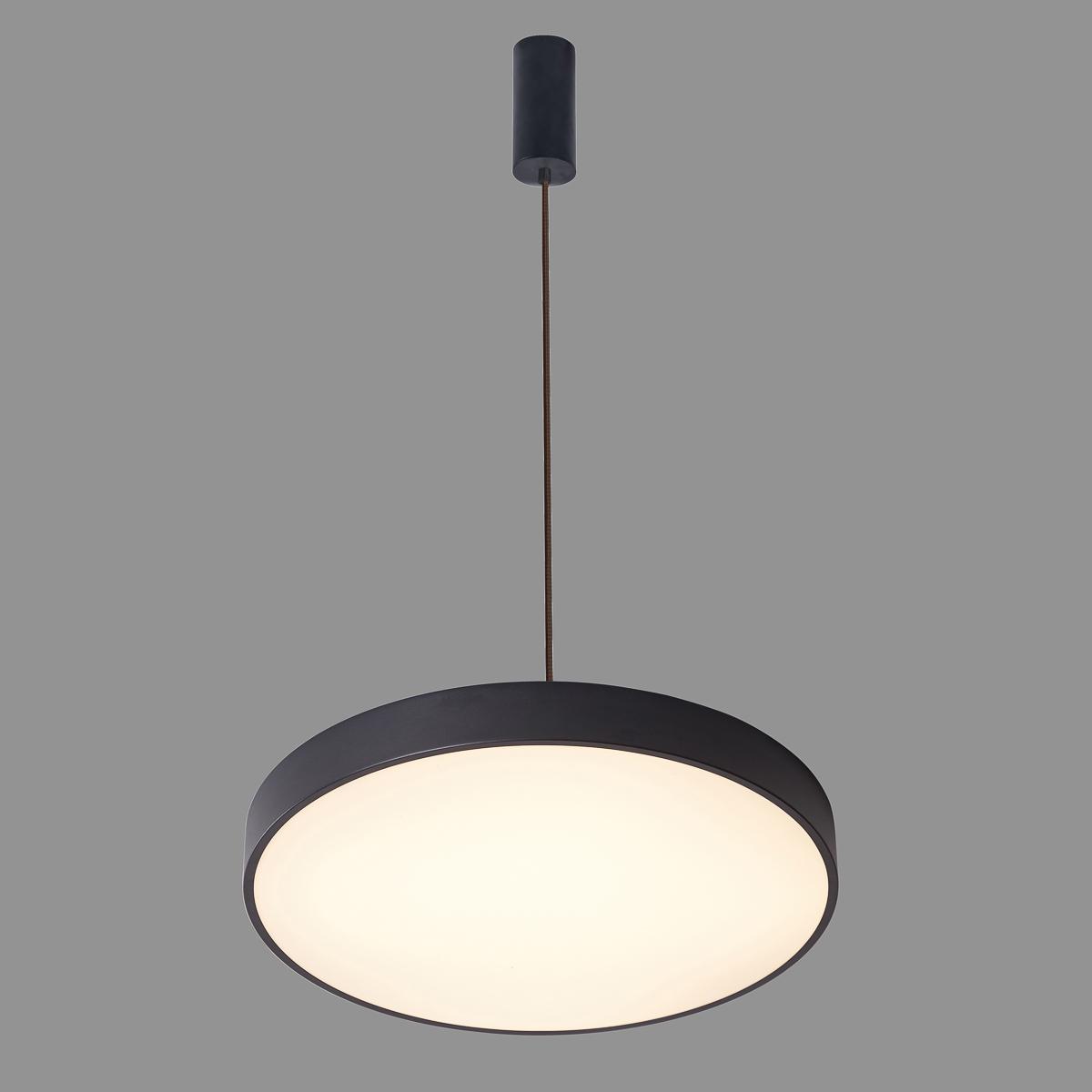 30W LED pakabinamas šviestuvas ORBITAL, juodas, 3000K - Image 2