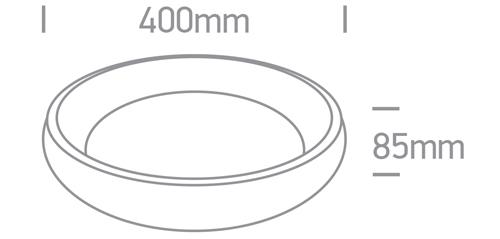 30W LED vidaus plafonas, šlifuoto aukso sp., 2700/3000/4000K, dimeriuojamas, 62134N/BGL/V - Image 2