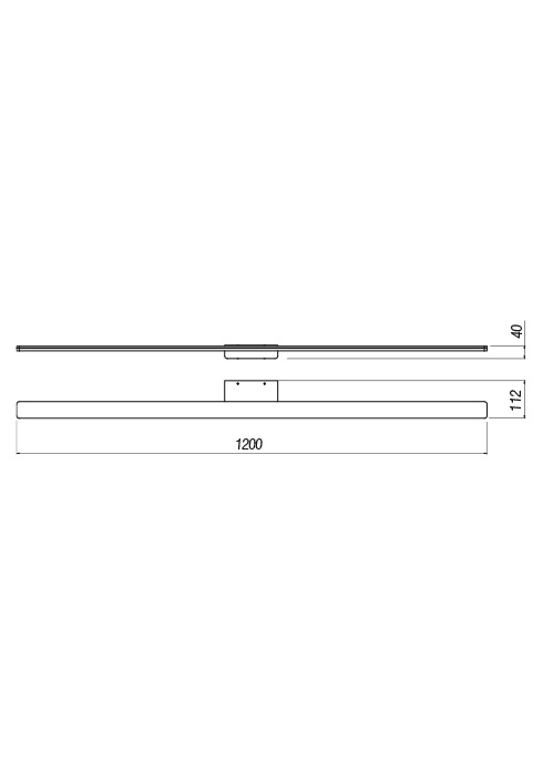34,32W LED sieninis šviestuvas BARRIO, baltas, 4000K, IP44, 01-2511 - Image 3