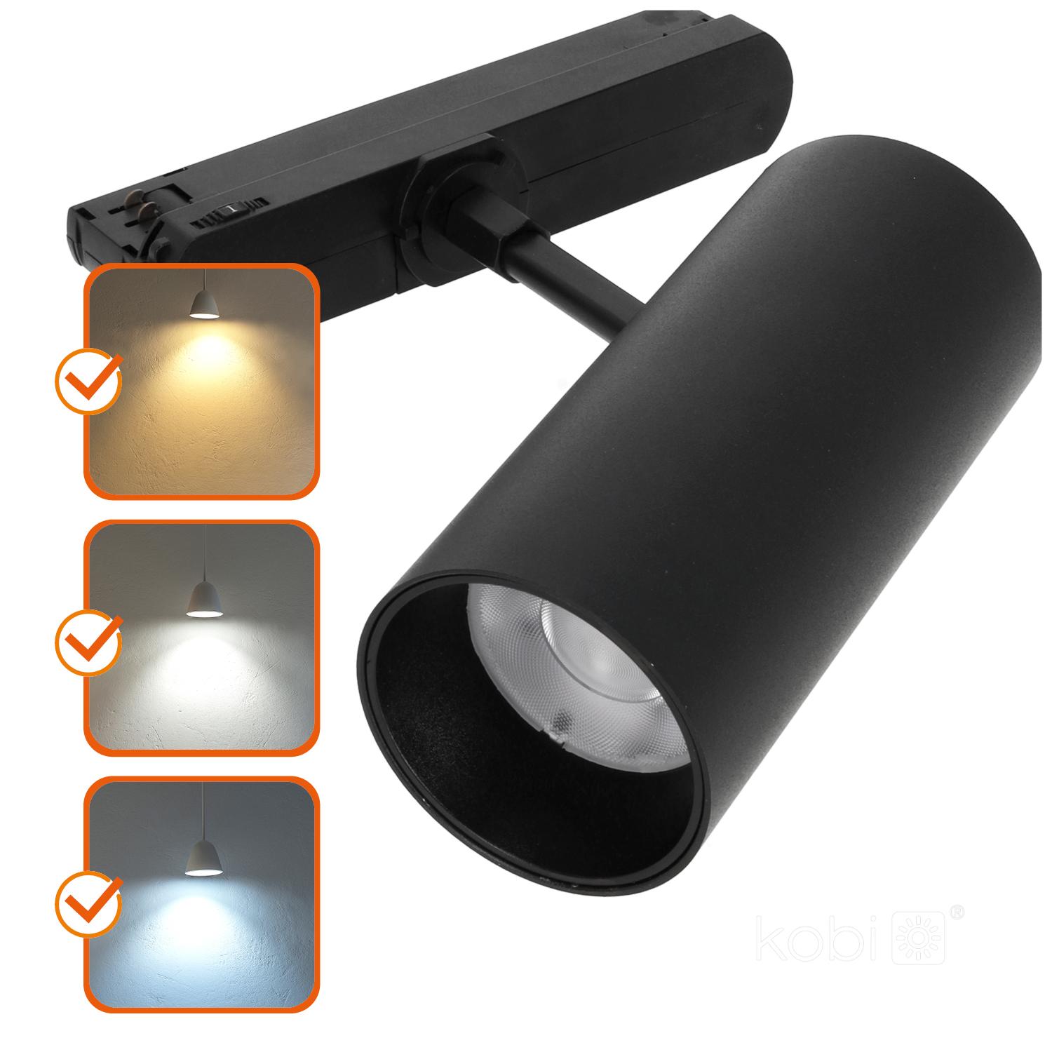 35W LED akcentinis šviestuvas į 3 fazių bėgelius NEXTRACK CORE, juodas, 3000/4000/5000K, 36° - Image 2