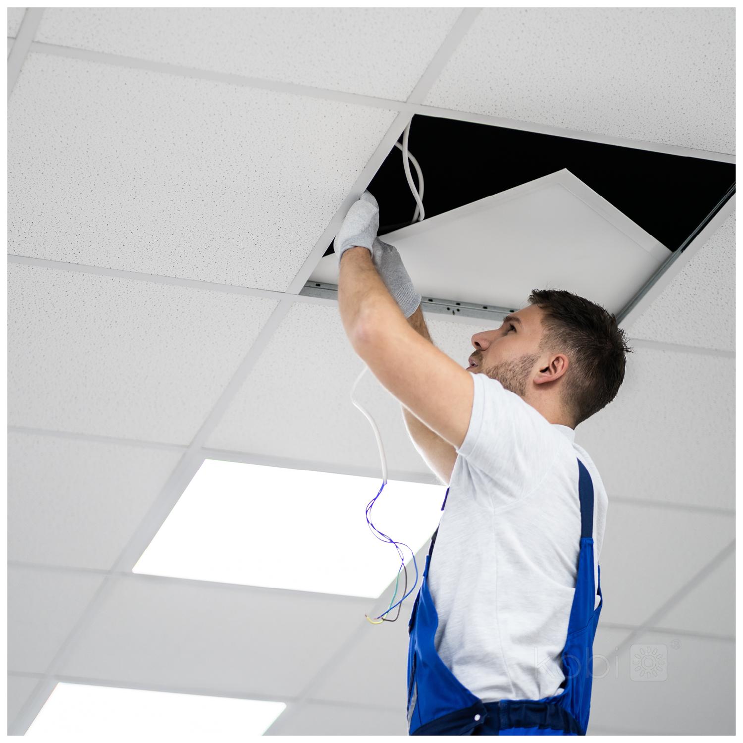 36W LED panelė NELIO, balta, 4000K, IP40, 30x120cm - Image 3