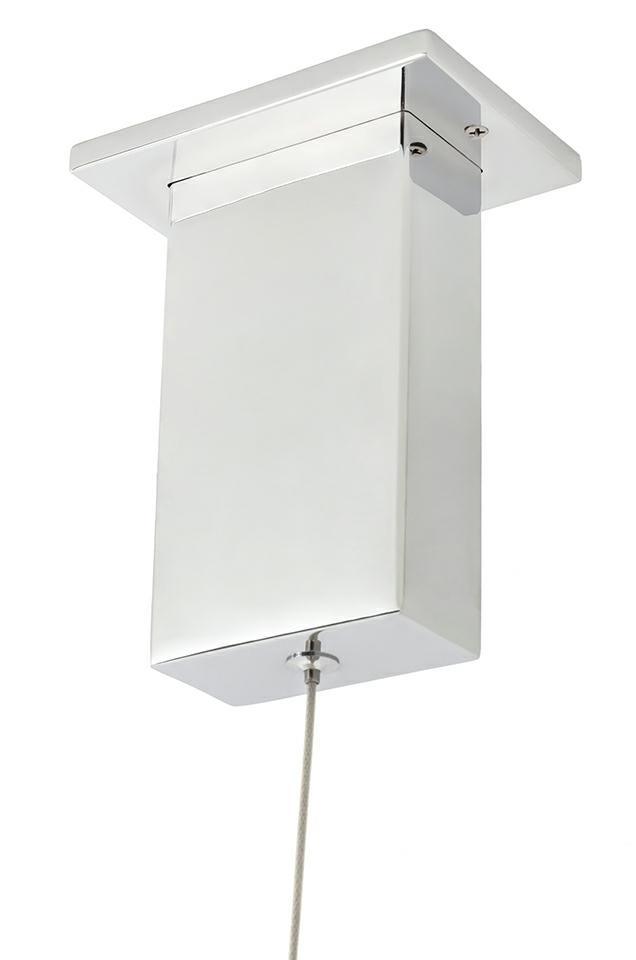 38W LED pakabinamas šviestuvas RING 60, sidabro sp., 3000K - Image 3