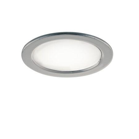 3W LED įleidžiamas šviestuvas NEMO, sidabro sp., 4000K, IP44