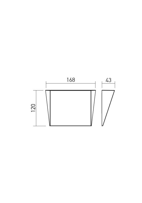 3W LED sieninis šviestuvas STEALTH, matinės juodos sp., 3000/4000K, 01-3221 - Image 3