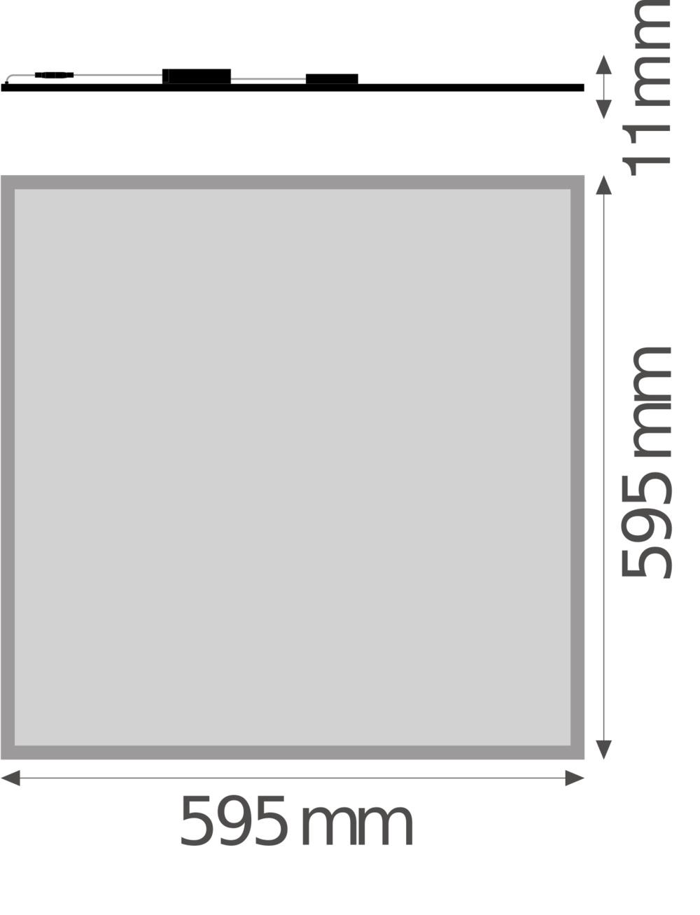 40W LED panelė BIOLUX HCL PANEL ZIGBEE GEN 2, 2700…6500K, dimeriuojama - Image 2