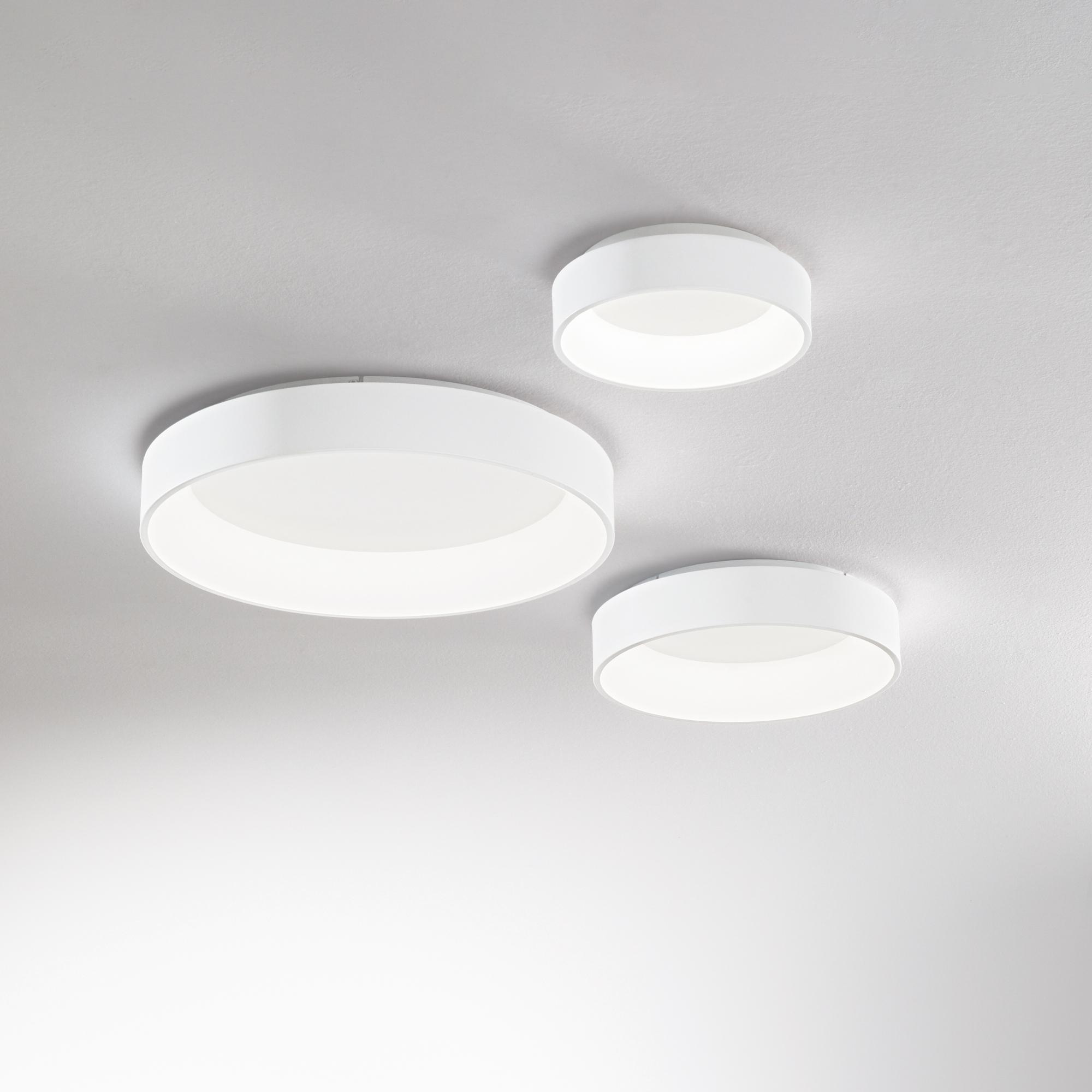 43W LED paviršinis šviestuvas ZIGGY, baltas, 3000K, 293790 - Image 2