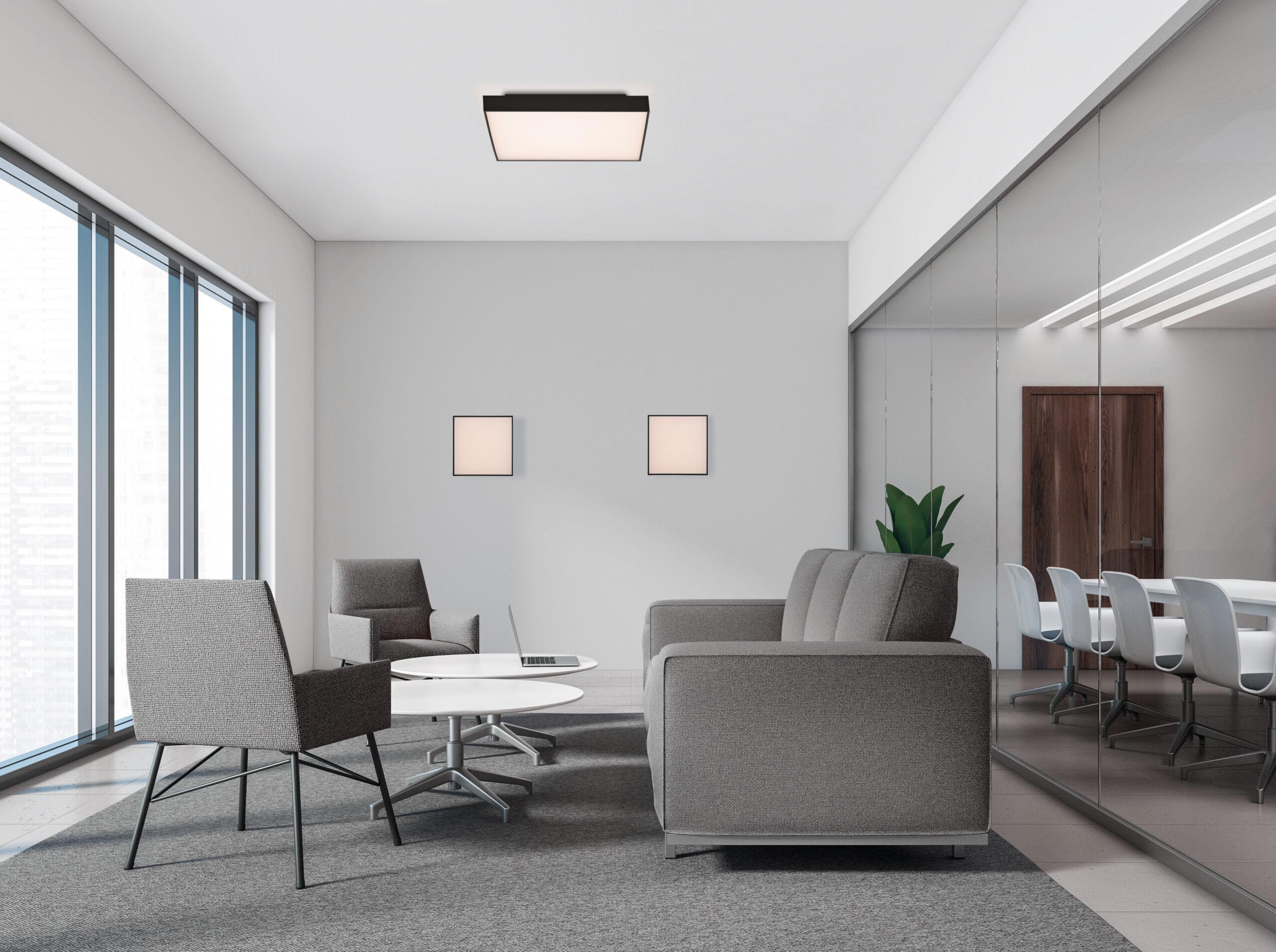 45W LED lubinis šviestuvas OPORTO, juodas, 2700/3000K, P3973070N - Image 2
