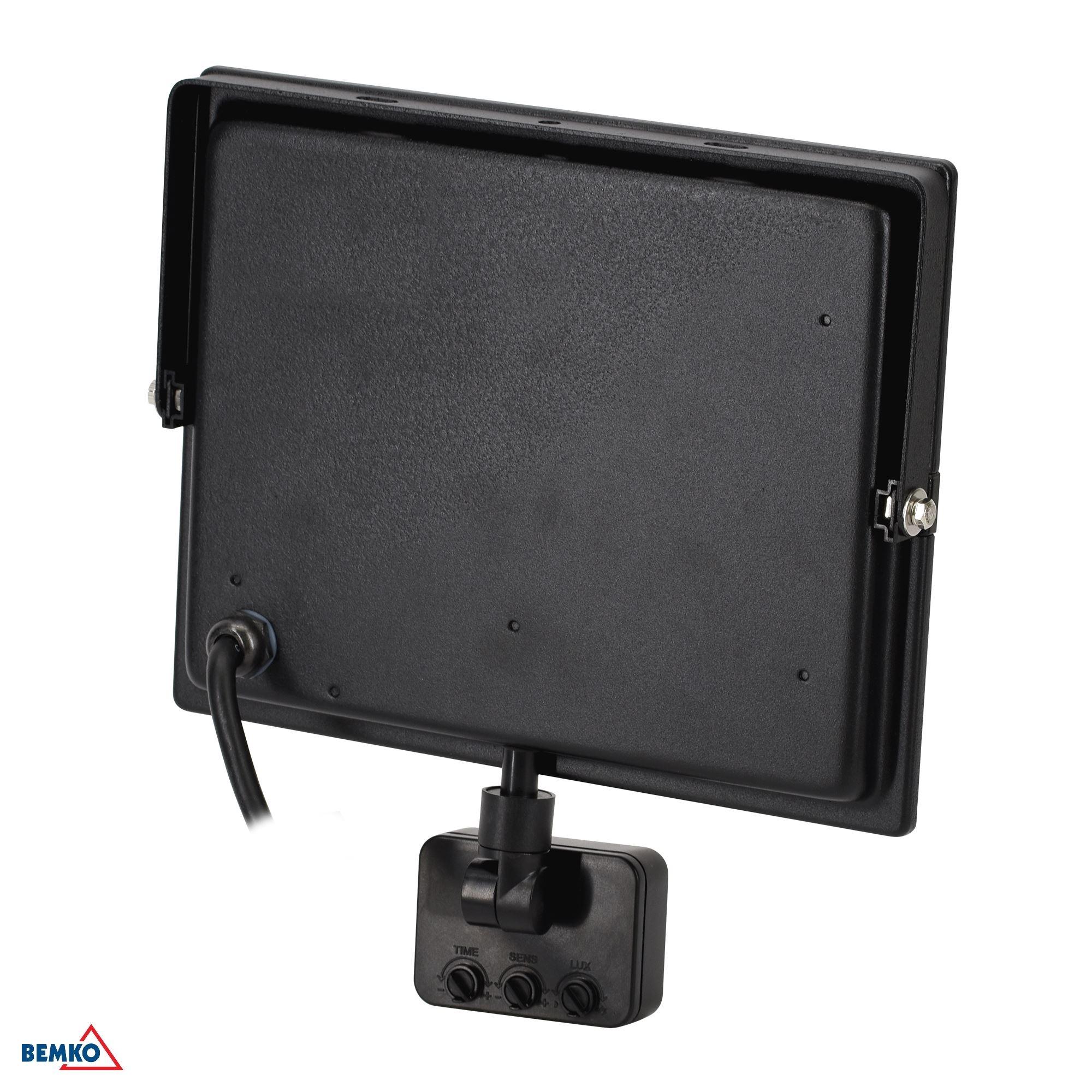 50W LED prožektorius su judesio davikliu KASTEL, juodas, 4000K, IP65, 120° - Image 3