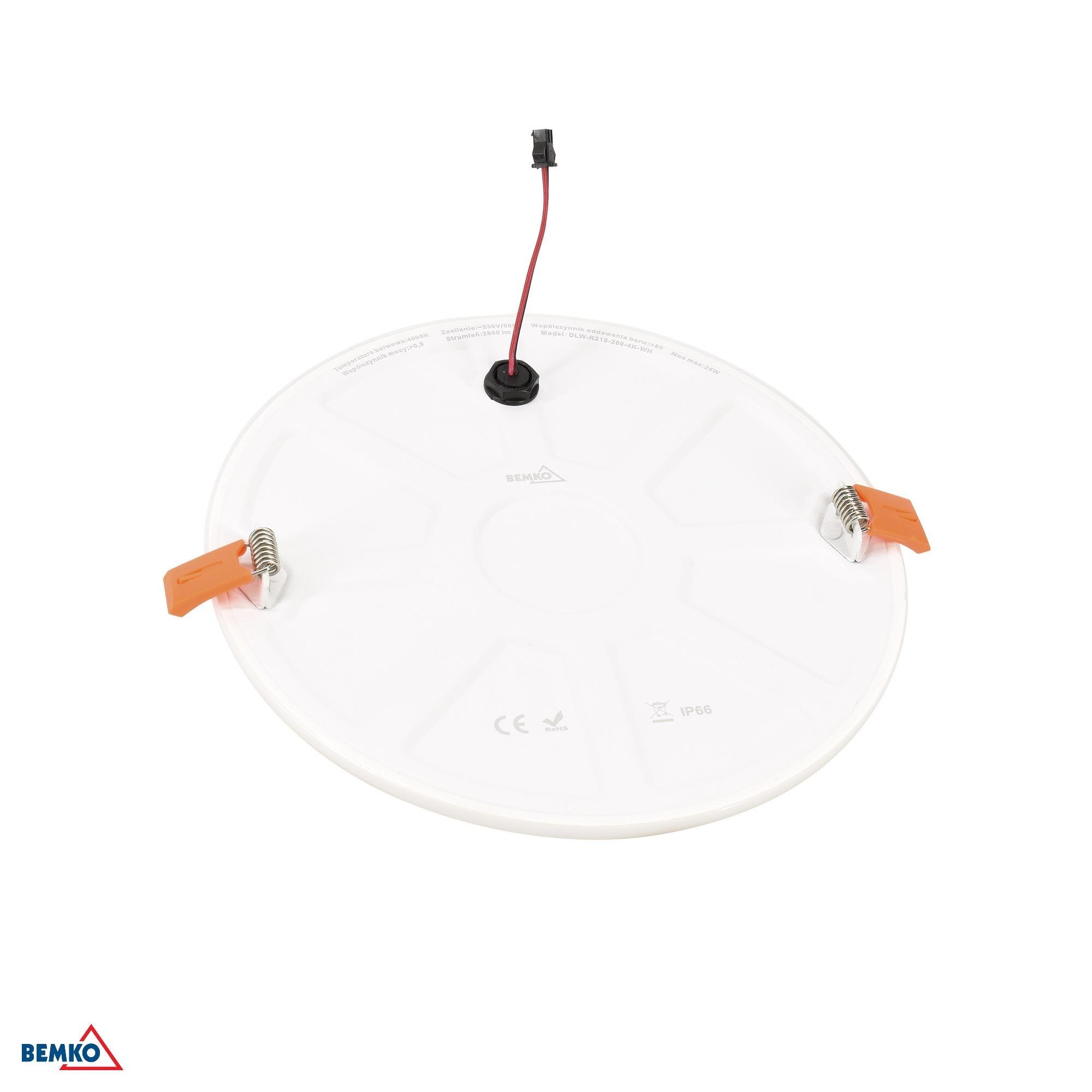 5W LED įleidžiama panelė WALED, balta, 4000K, IP66, 120° - Image 3