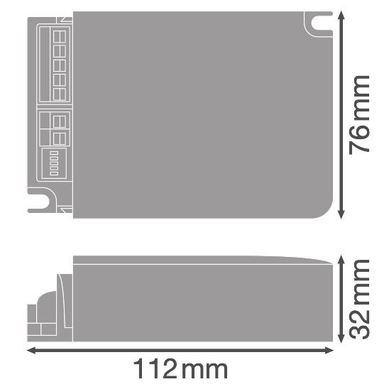 60,20W LED maitinimo šaltinis, DALI, 1400mA - Image 2