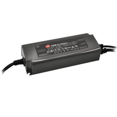 60W LED maitinimo šaltinis, 24V, IP67, DALI