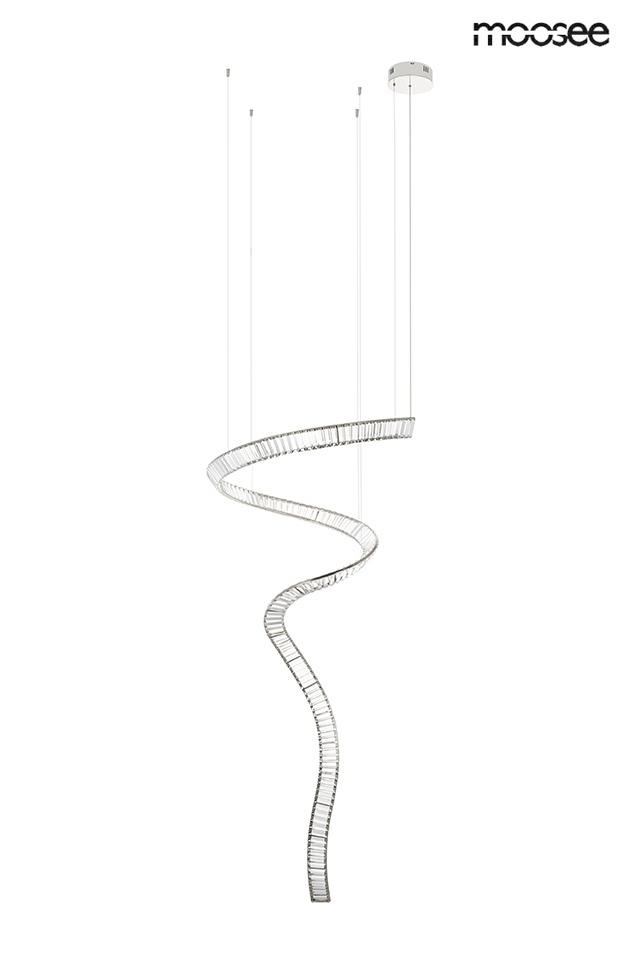 60W LED pakabinamas šviestuvas WAVE CORDON 1A, chromo sp., 3000K - Image 3