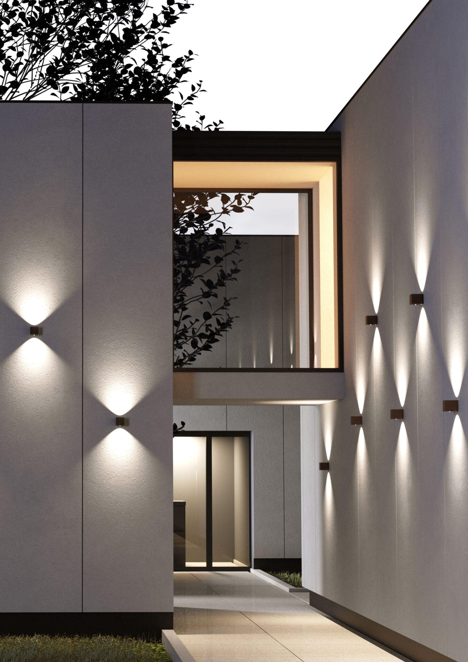 6W LED paviršinis lauko šviestuvas TEKO, tamsiai rudas, 3000K, IP65, 90105 - Image 2