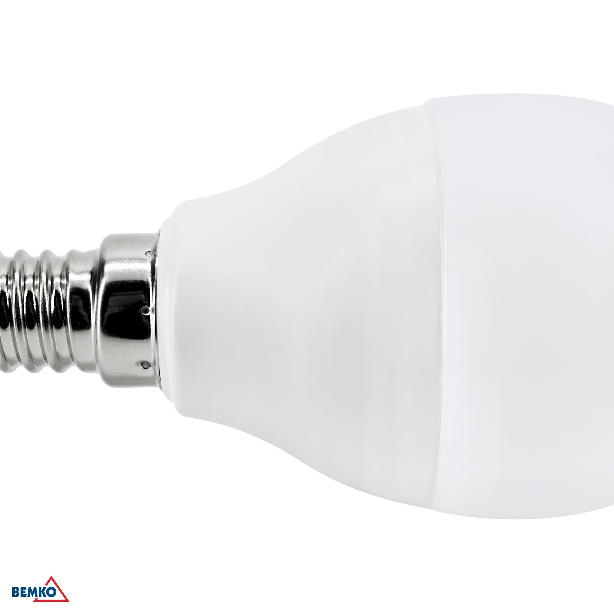 7,5W LED lemputė, E14, 6500K, 200° - Image 2