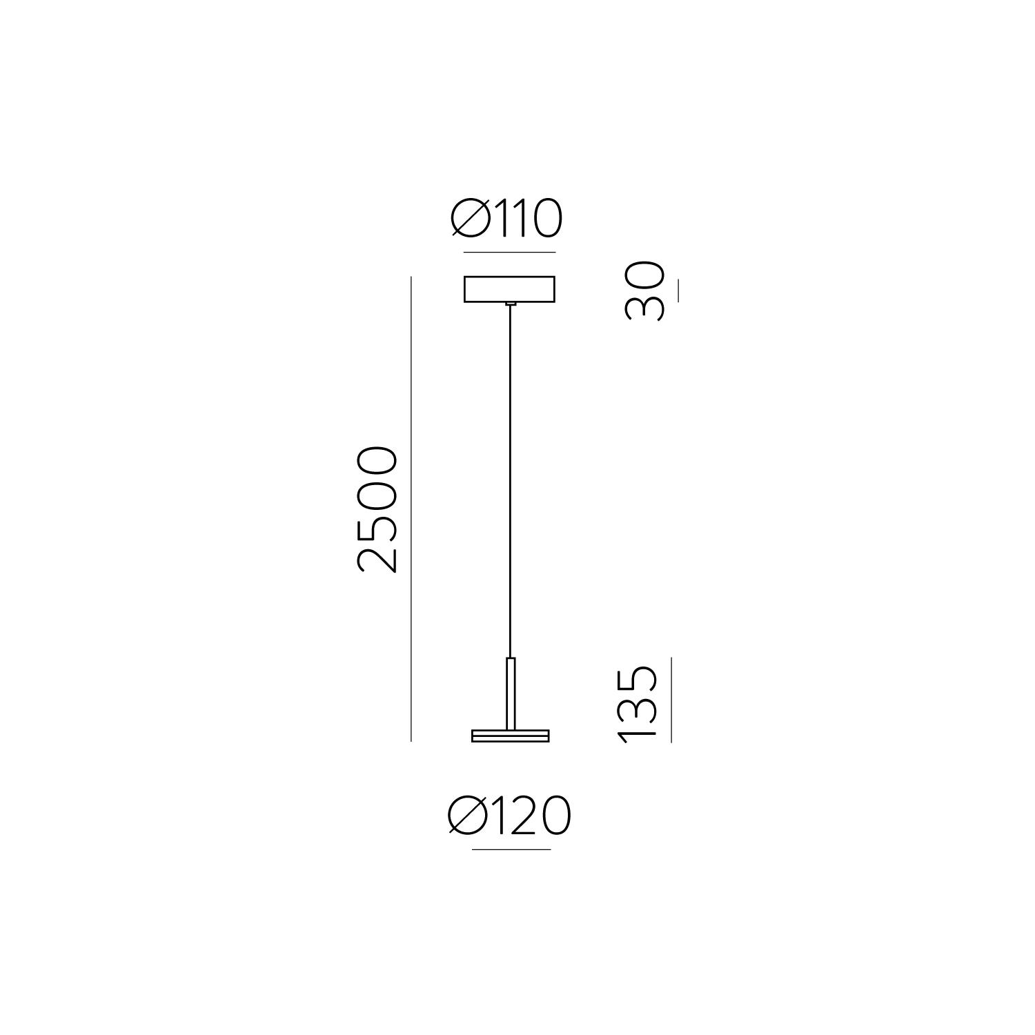 7,5W LED pakabinamas šviestuvas CORVUS, juodas, 3000K, dimeriuojamas, C3945002NDT - Image 3
