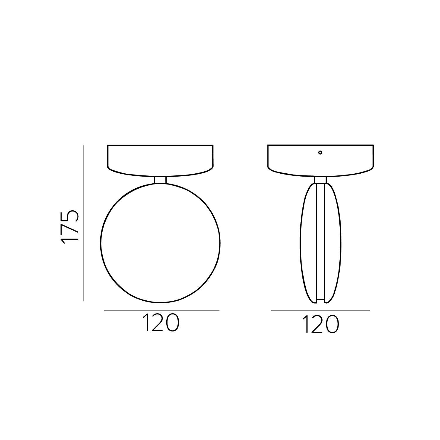 7W LED lubinis šviestuvas SPECTRA, baltas, 3000K, IP65, P3731001B - Image 3