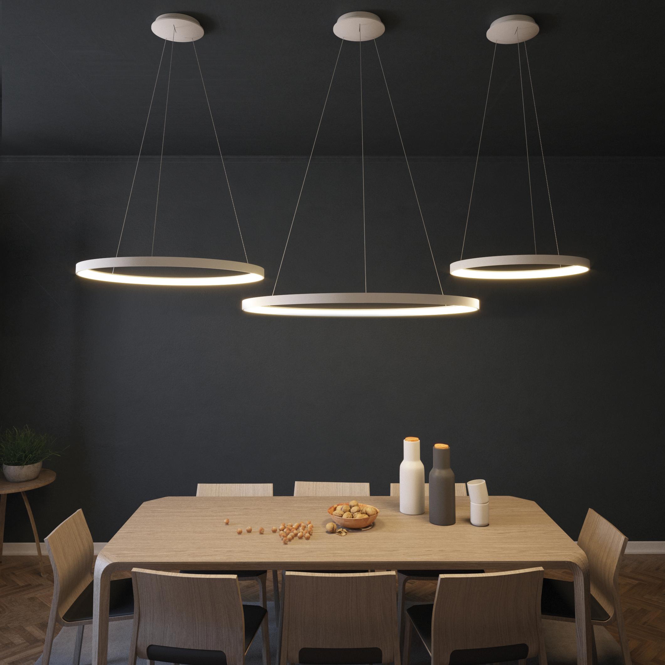 89W LED pakabinamas šviestuvas GRACE, baltas, 2700/3000/4000K, dimeriuojamas, C3848472BDT - Image 2